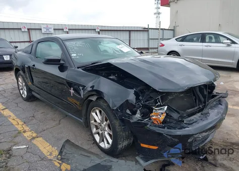 2011 Ford Mustang V6 Premium из США, поврежденный, VIN 1ZVBP8AM8B5114156